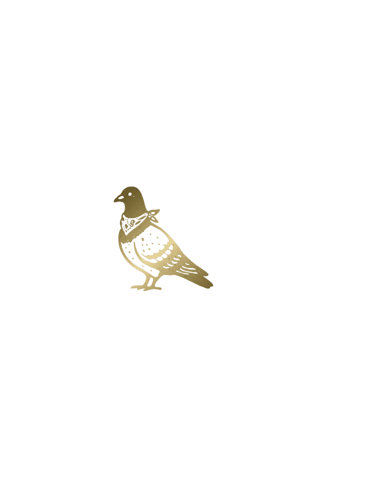 The Polished Pigeon  logo