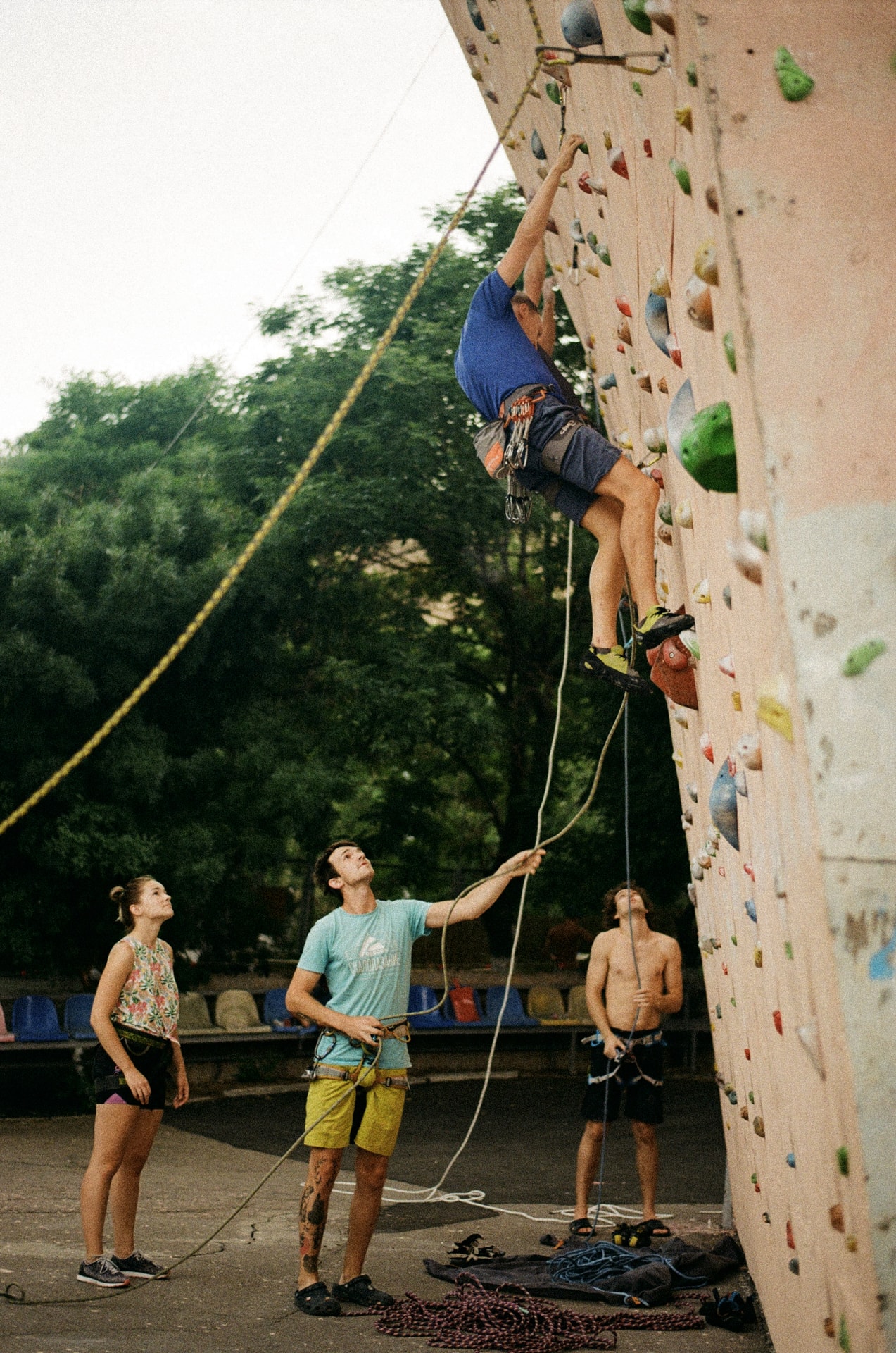 Indoor Rock Climbing image