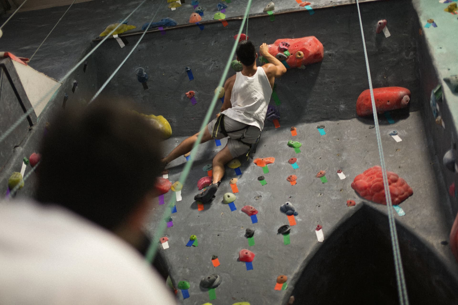 Indoor Rock Climbing